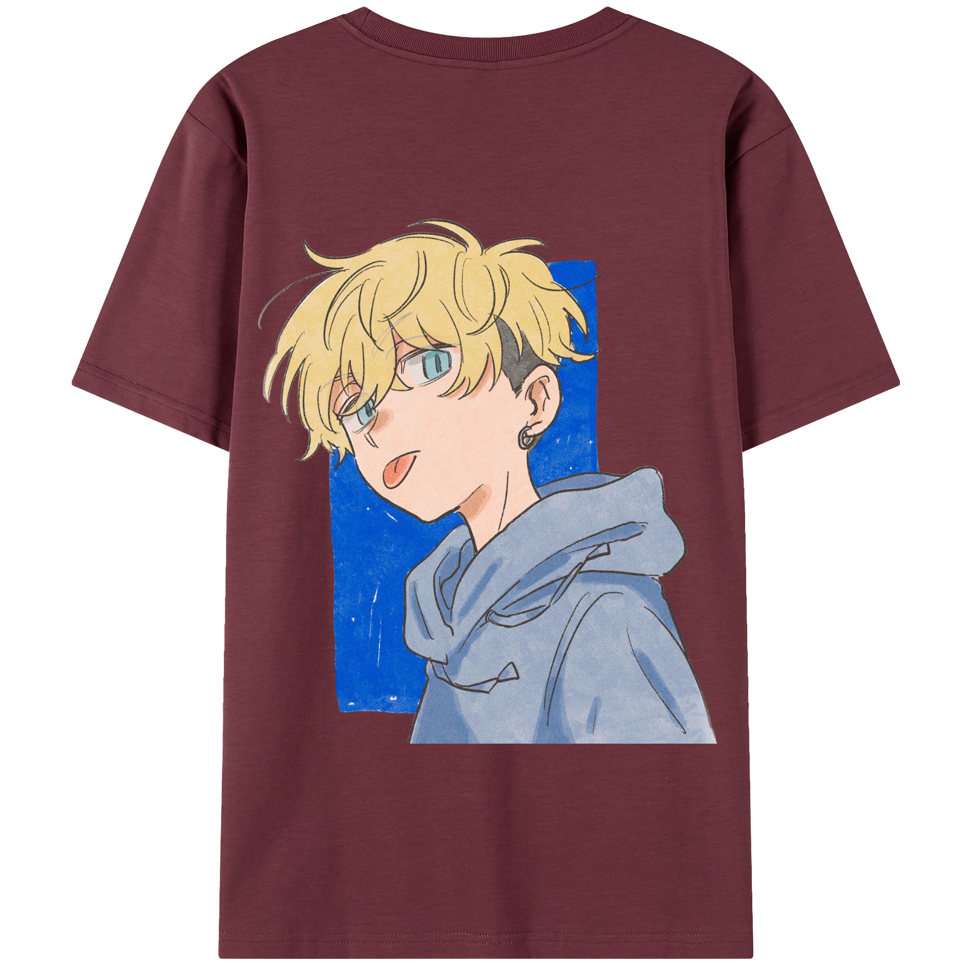 （画像用） 東京リベンジャーズ Tokyo Revengers 綿100％半袖Tシャツ（背面プリント）